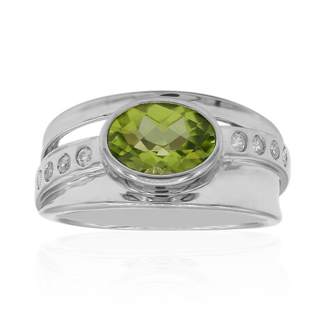 Peridot-Silberring
