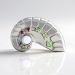 Anello in argento con Opale di Welo (SAELOCANA)