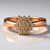 Anello in oro con Diamante Rose de France SI1 di Argyle (Annette)