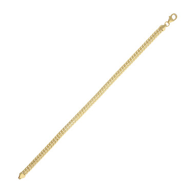 Gelbgold-Armband - 4 g - 19 cm
