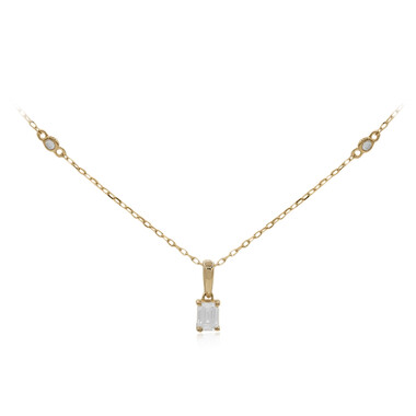 Collana in oro con Diamante SI1 (H) (CIRARI)