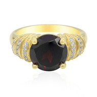 Anello in argento con Granato