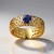 Anello in oro con Tanzanite AAA (Ornaments by de Melo)