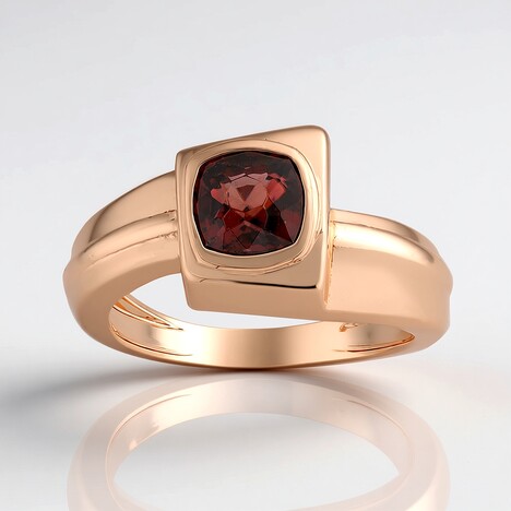 Anello in argento con Zircone Rosa (SAELOCANA)