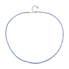 AAA Ceylon Sapphire Silver Necklace