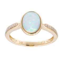 14K AAA Welo Opal Gold Ring (CIRARI)