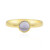 Bague en argent et Iolite