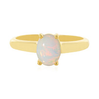 Anello in argento con Opale di Welo