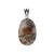 Pendentif en argent et Agate mousse de Java