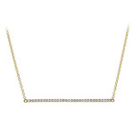 Collana in oro con Diamante SI1 (H)