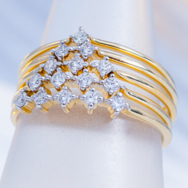 Anillo en oro con Diamante SI1 (G) (Annette)