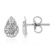 Boucles d'oreilles en argent et Diamant I2 (I)