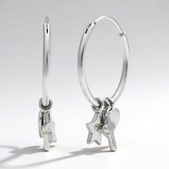 Boucles d'oreilles en argent