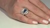 Zilveren ring met een Nepal Kyaniet