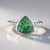 Anello in argento con Fluorite Verde (MONOSONO COLLECTION)