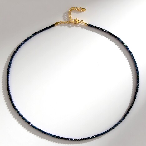 Collana in argento con Zaffiro Blu