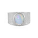 Bague en argent et Opale Welo (MONOSONO COLLECTION)