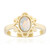 9K Coober Pedy Opal Gold Ring