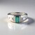 Anello in argento con Indicolite (Adela Silber)