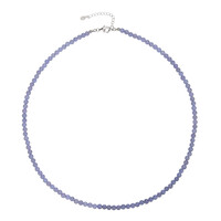 Collana in argento con Tanzanite