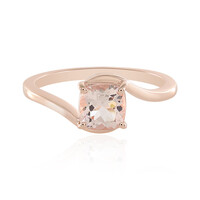 Bague en argent et Morganite