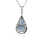 Labradorit-Silberhalskette