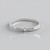 Anello in argento con Zircone