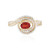 14K Tanzanian Ruby Gold Ring (de Melo)