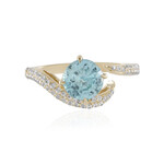 Anillo en oro con Zircón de Ratanak Kirí (de Melo Gold)