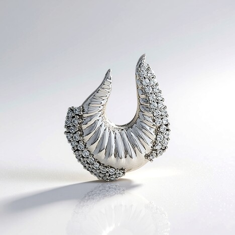 Ciondolo in argento con Zircone (MONOSONO COLLECTION)