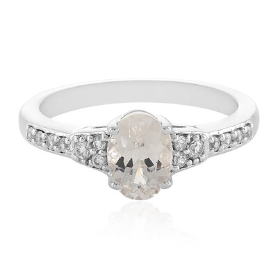 Anello in argento con Danburite