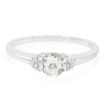 Zilveren ring met een Himalaya beril