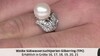 Zilveren ring met een Witte zoetwater kweekparel (TPC)