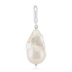 Ciondolo in argento con Perla d'Acqua Dolce Bianca