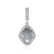 Pendentif en argent et Labradorite rose de Maniry