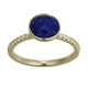 Lapislazuli-Silberring (Adela Silber)