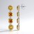 Orecchini in argento con Citrino (Gems en Vogue)
