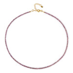 Collana in argento con Granato Malaya