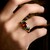 Zilveren ring met een hessoniet granaat (KM by Juwelo)