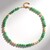 Collier en argent et Aventurine verte