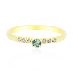 Bague en or et Tourmaline Paraïba du Nigeria