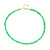 Collana in argento con Opale Verde dell'Etiopia