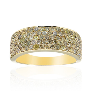 Anello in oro con Diamante Fancy SI2 (CIRARI)