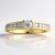 Bague en or et Diamant IF (D) (Annette)