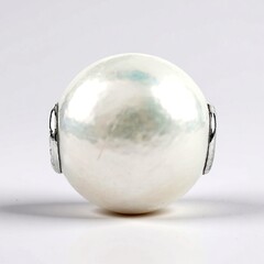 Ciondolo in argento con Perla d'Acqua Dolce Bianca