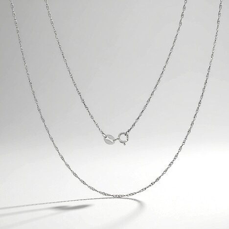 Collana in platino
