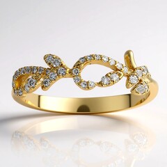Anello in oro con Diamante SI2 (H)