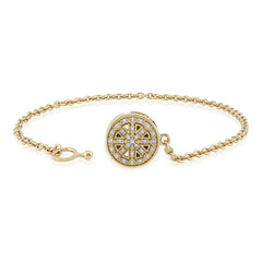 Brazalete en plata con Diamante SI1 (G)