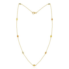 Collar en plata con Zafiro