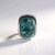 Ciondolo in argento con Turchese Ramato Blu Mohave (MONOSONO COLLECTION)